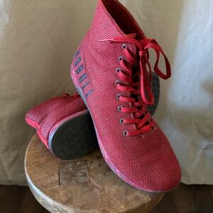 NOBULL Red High-Top Athletic Shoes